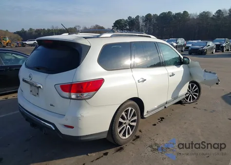 2015 Nissan Pathfinder Sl z USA, uszkodzony, nr VIN 5N1AR2MNXFC628856